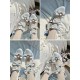 Letter From Cloud Showa Doll Low Heel Shoes(8 Colours/Full Payment Without Shipping)